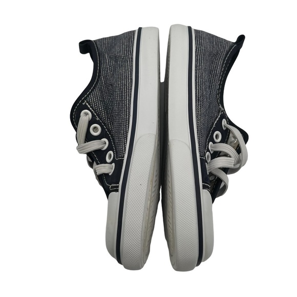 Gymboree Blue Laceless Sneakers Size 12 Toddler - Picture 6 of 9